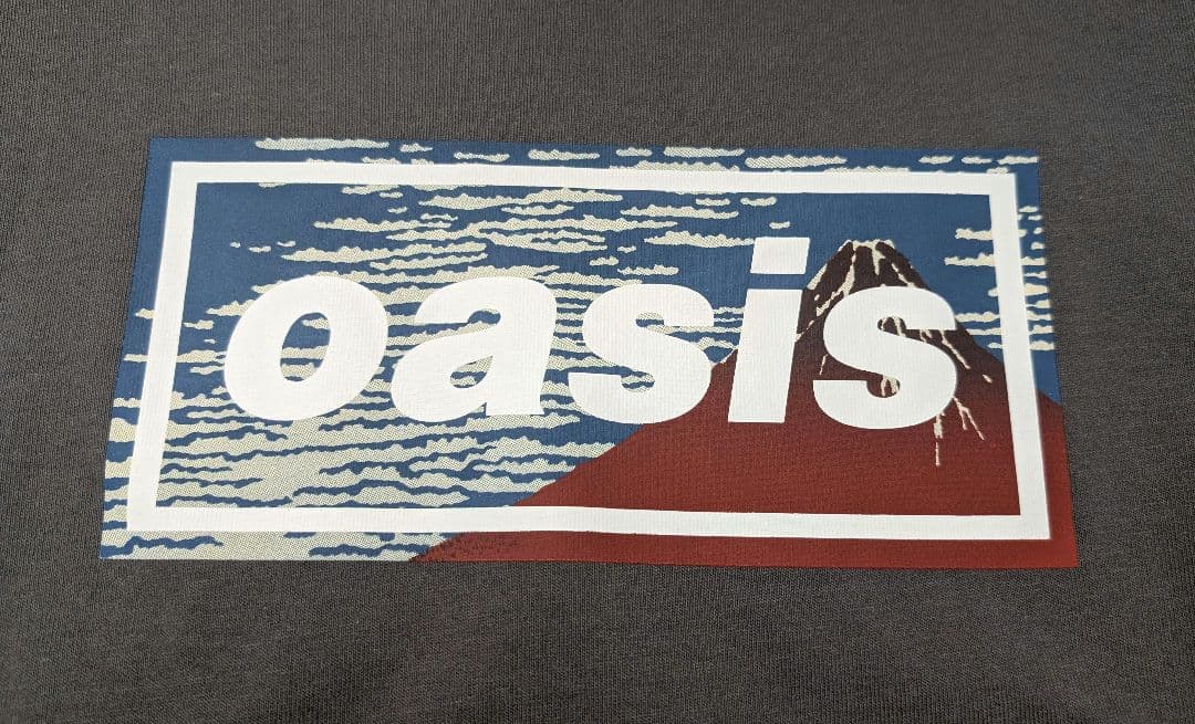 Oasis \"Tシャツ 富士\"【日本限定】Mサイズ