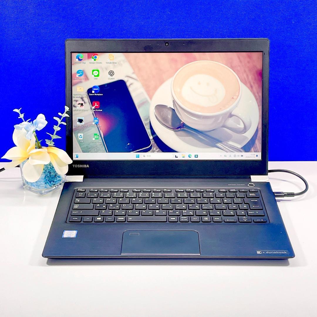 Corei7＆Windows11＆SSD✨東芝ノートパソコンカメラ小型＆薄型軽量