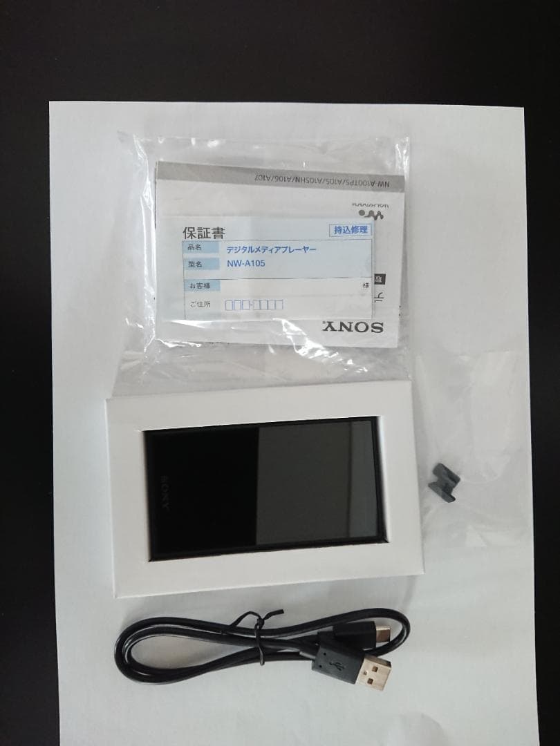 SONY NW-A105 デジタルオーディオプレーヤー 16GB