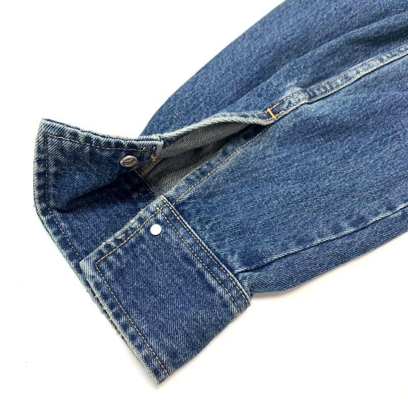 りこ ADAM ET ROPE フロントホックデニムブラウス ジャケット