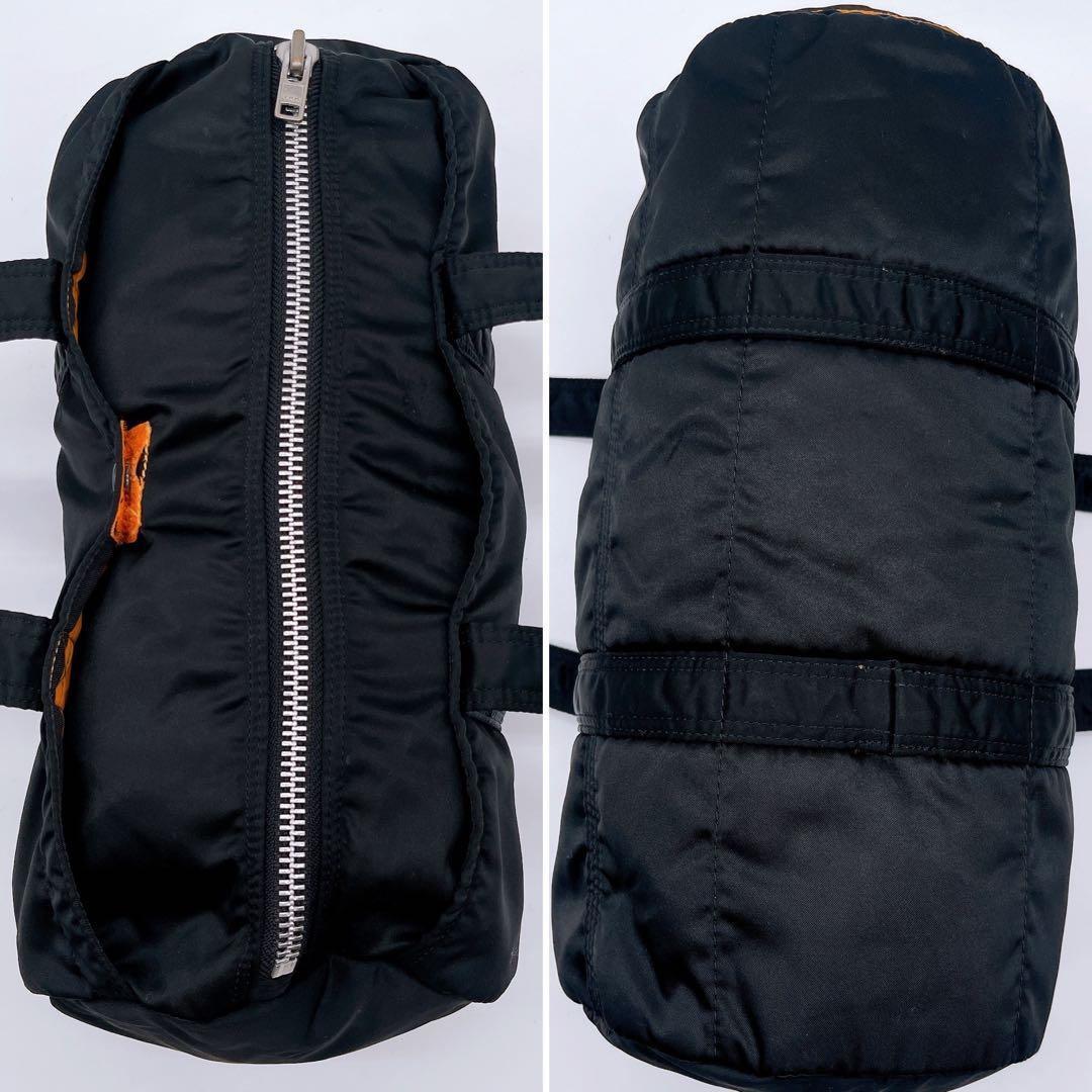 【PORTER】TANKER タンカー ドラムバッグ ブラック