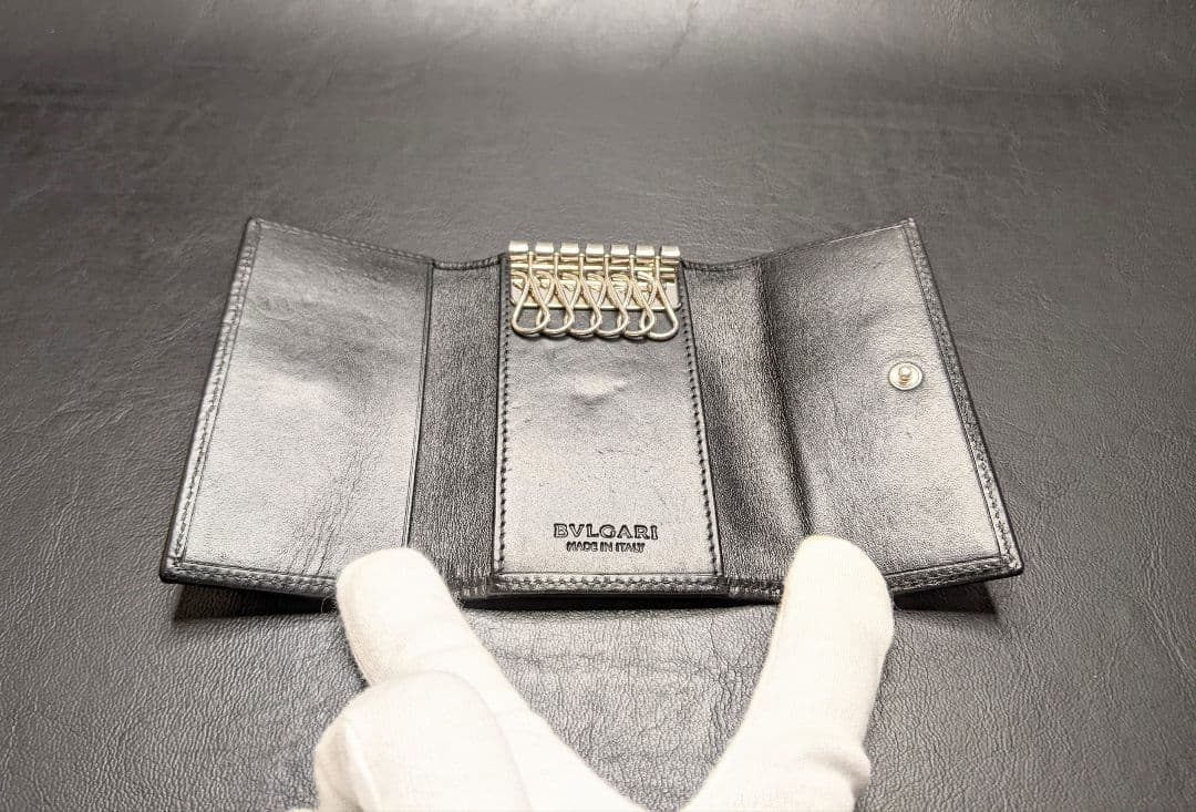 【超極上】ブルガリ キーケース カードケース