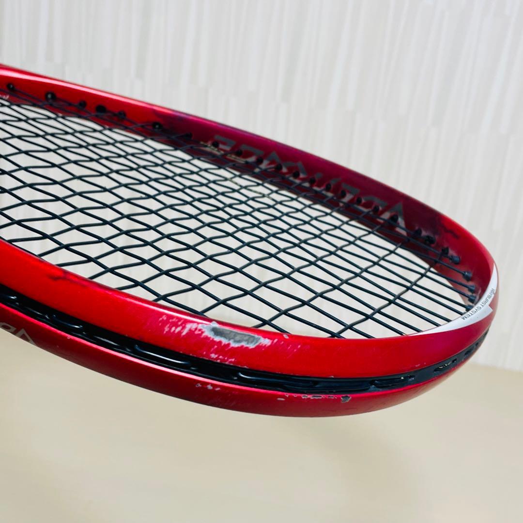 YONEX ヨネックス VOLTRAGE 7V 軟式 テニス ラケット レッド
