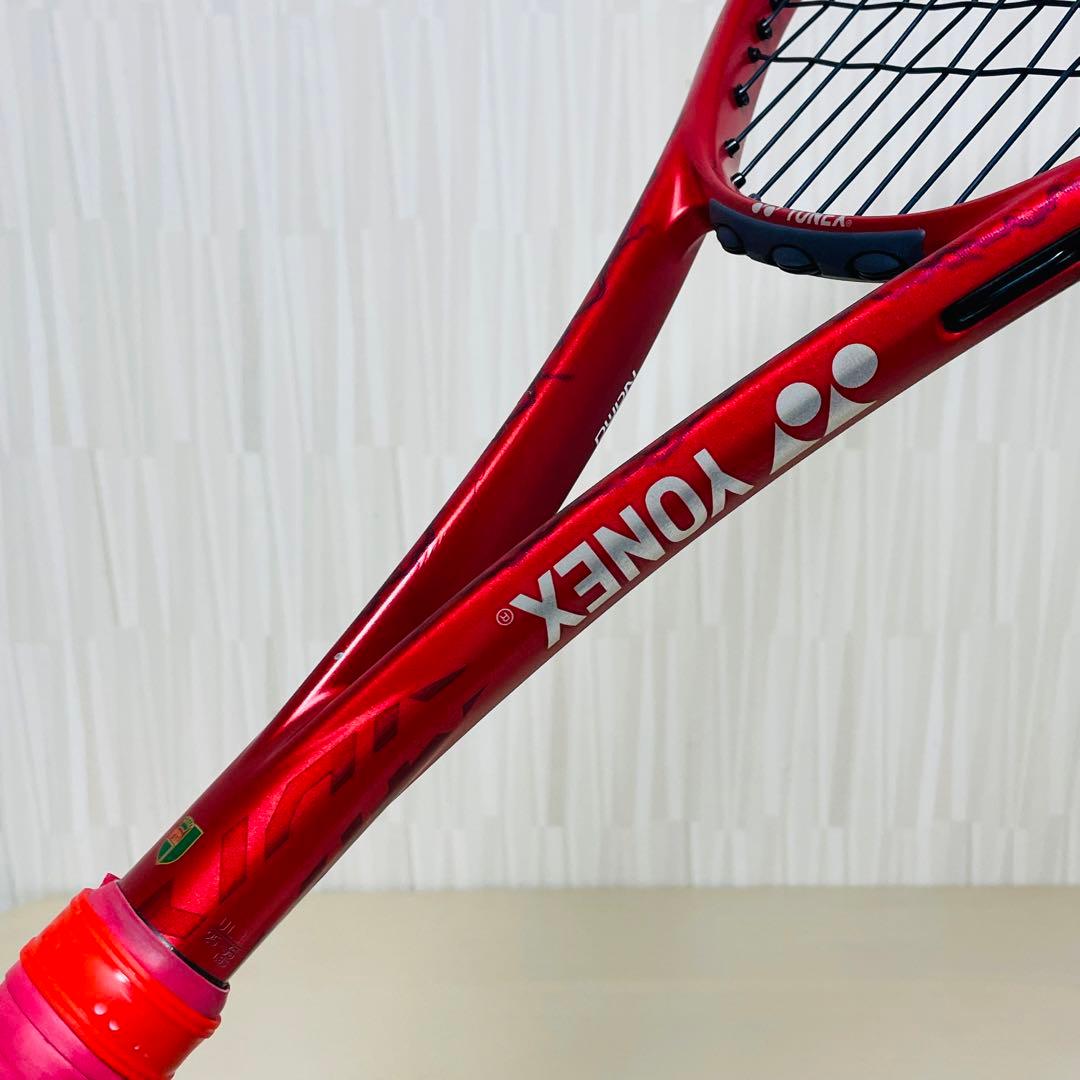 YONEX ヨネックス VOLTRAGE 7V 軟式 テニス ラケット レッド