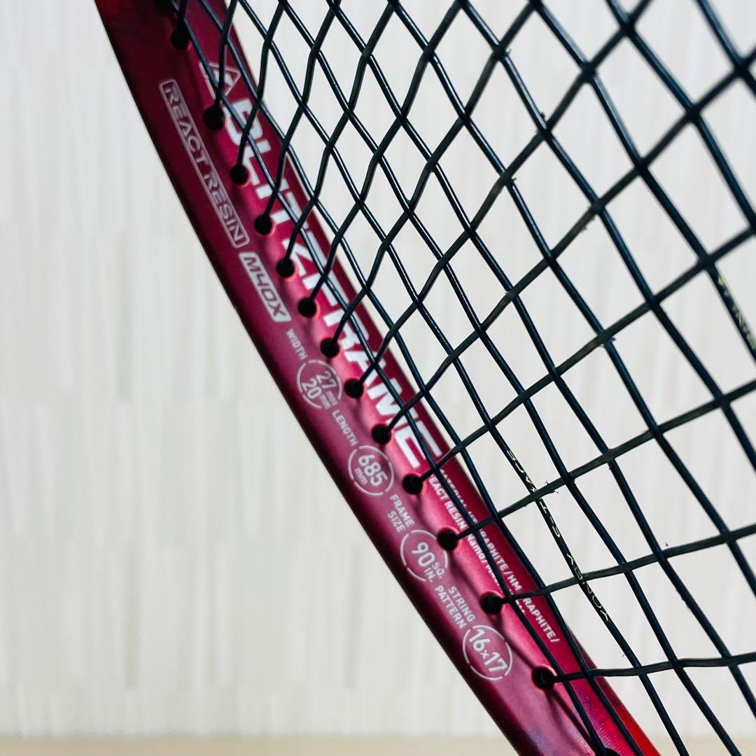 YONEX ヨネックス VOLTRAGE 7V 軟式 テニス ラケット レッド