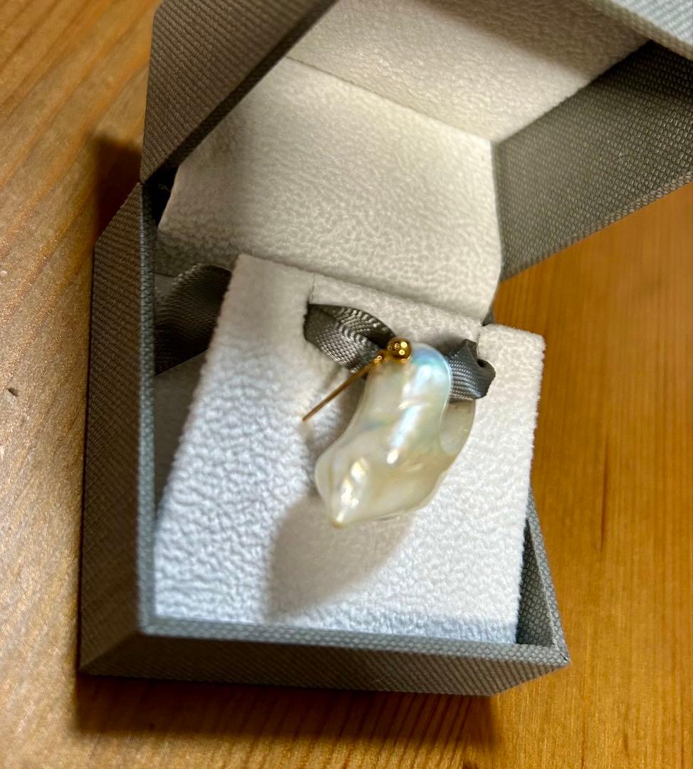 週末SALE MONAKA jewellery パール ロックピアス モナカ