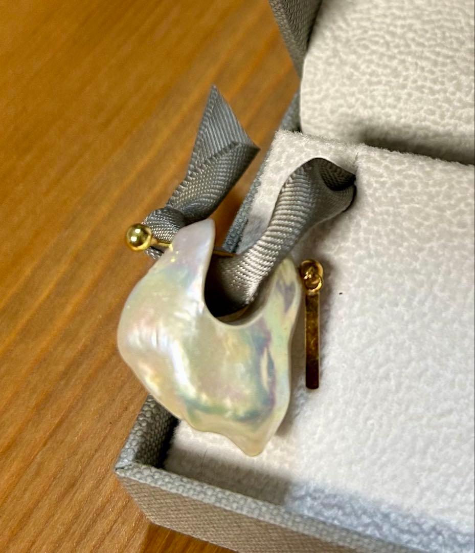 週末SALE MONAKA jewellery パール ロックピアス モナカ