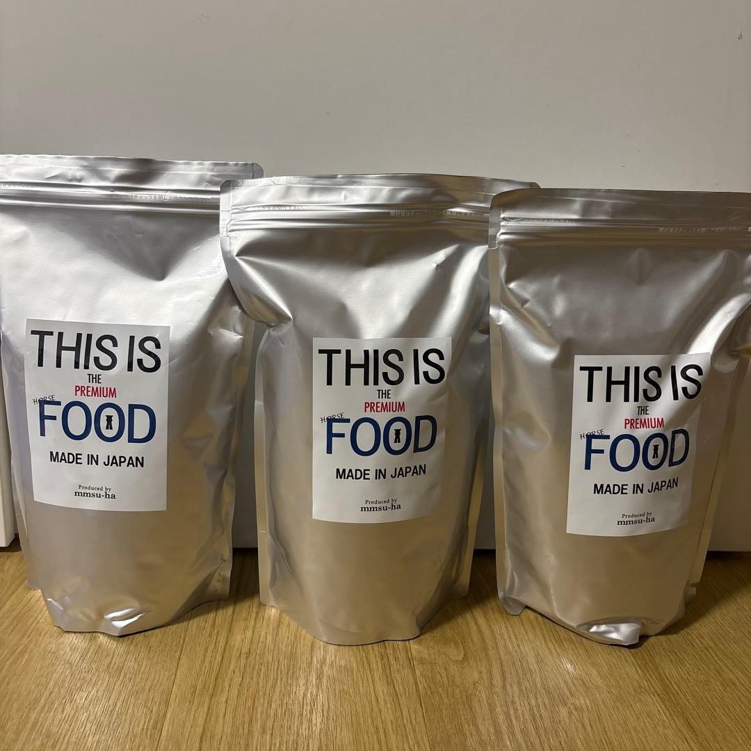 【kenken】mmsu-ha ドッグフード/馬肉　1kg×3