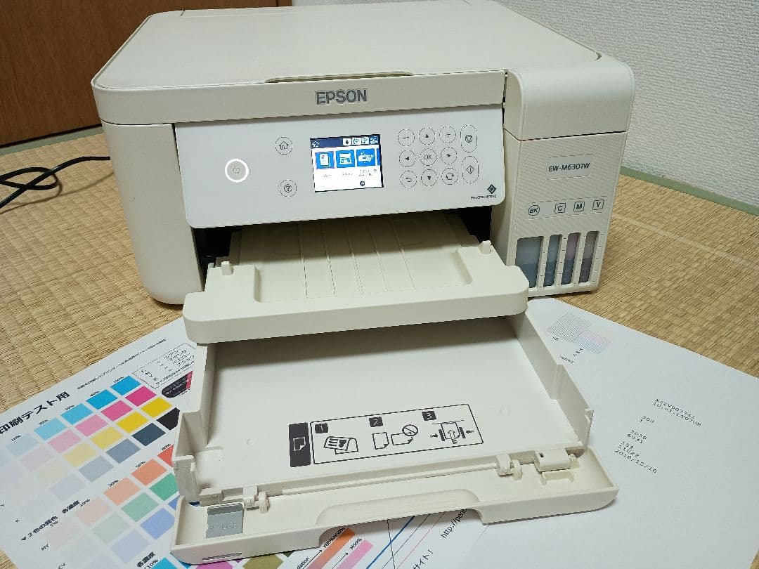 [114]【動作良好・約11000枚】エプソン　エコタンクEW-M630TW