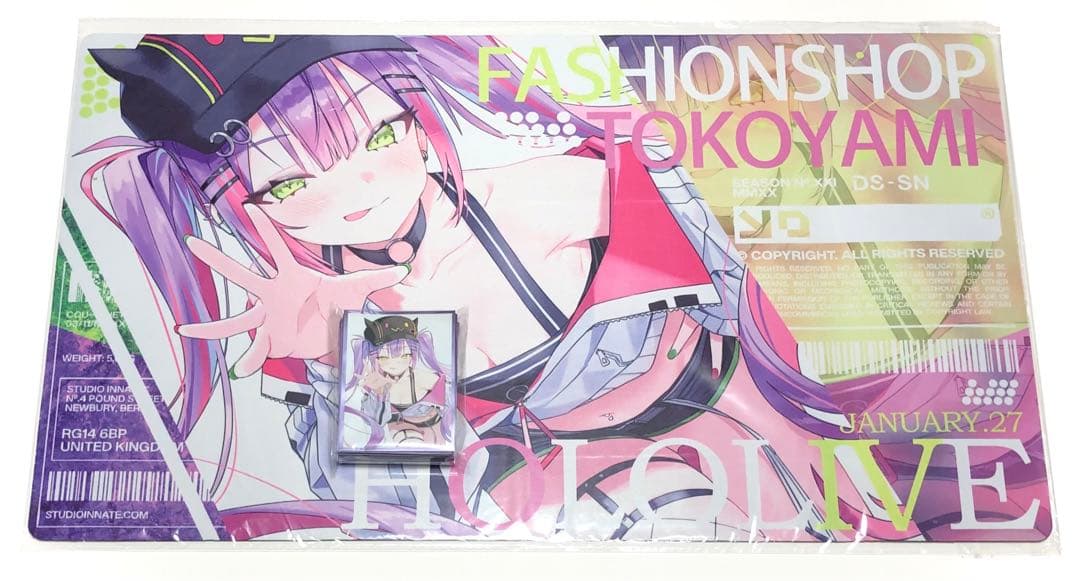ホロライブ 常闇トワ スリーブ プレイマット セット hololive o_t