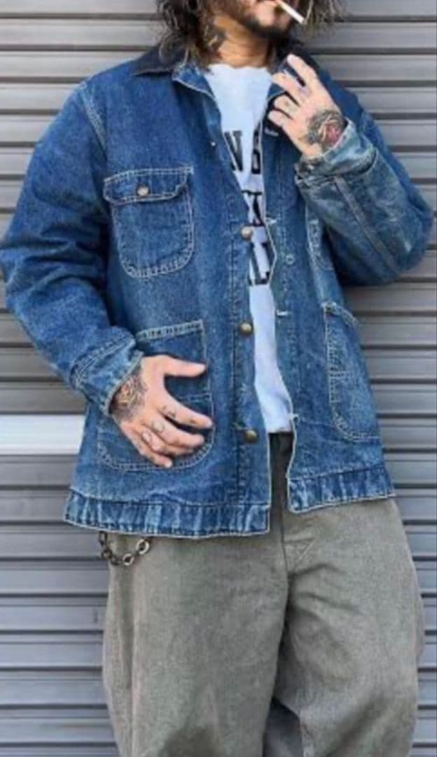 w*a様 Carhartt デニムカバーオール　チョアコート　裏地無し