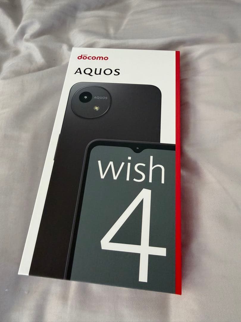 AQUOS wish 4 docomo SH-52E ブラック