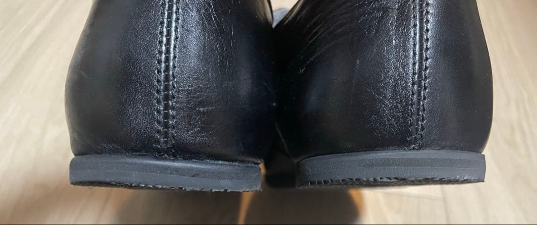 STRIDE ADDICT 27.5cm ブラックレザーシューズ