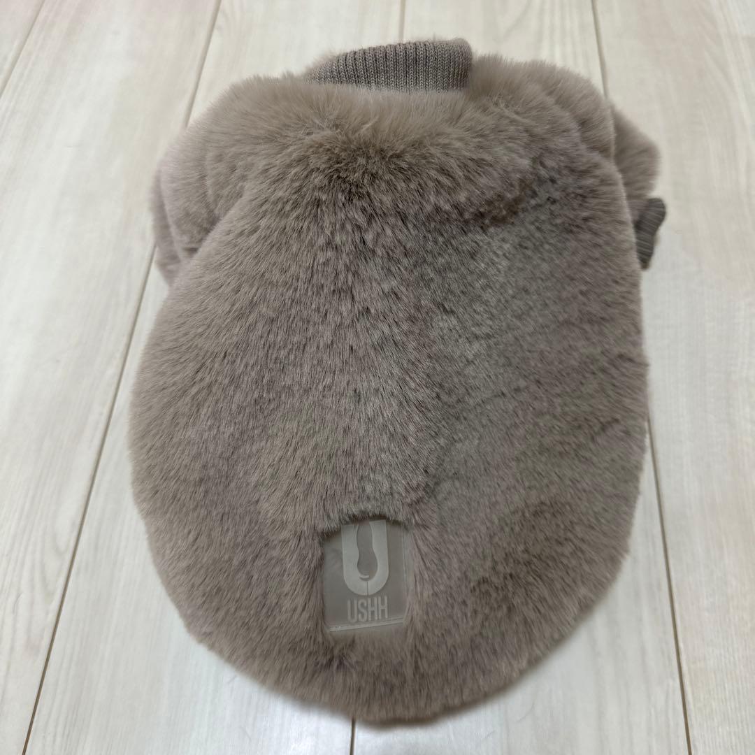 ushh エコファージップアップブルゾン