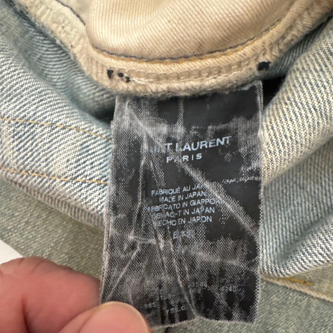 【SAINT LAURENT】ライトブルーデニム　D01M/SL LM 31