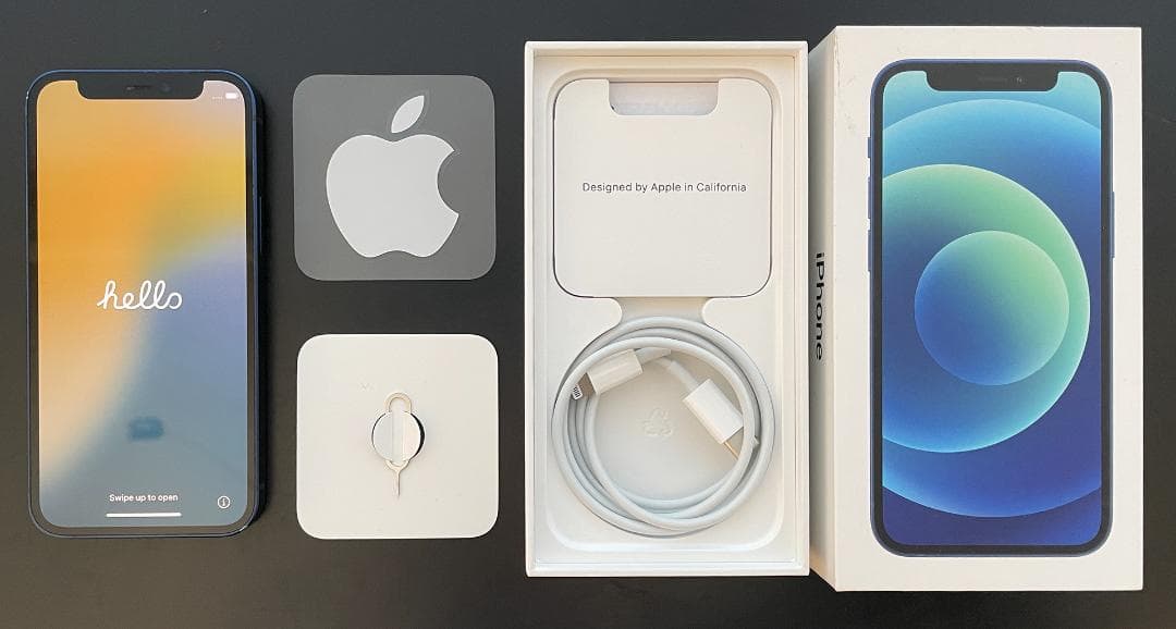 Apple iPhone 12mini 128GB ブルー simフリー