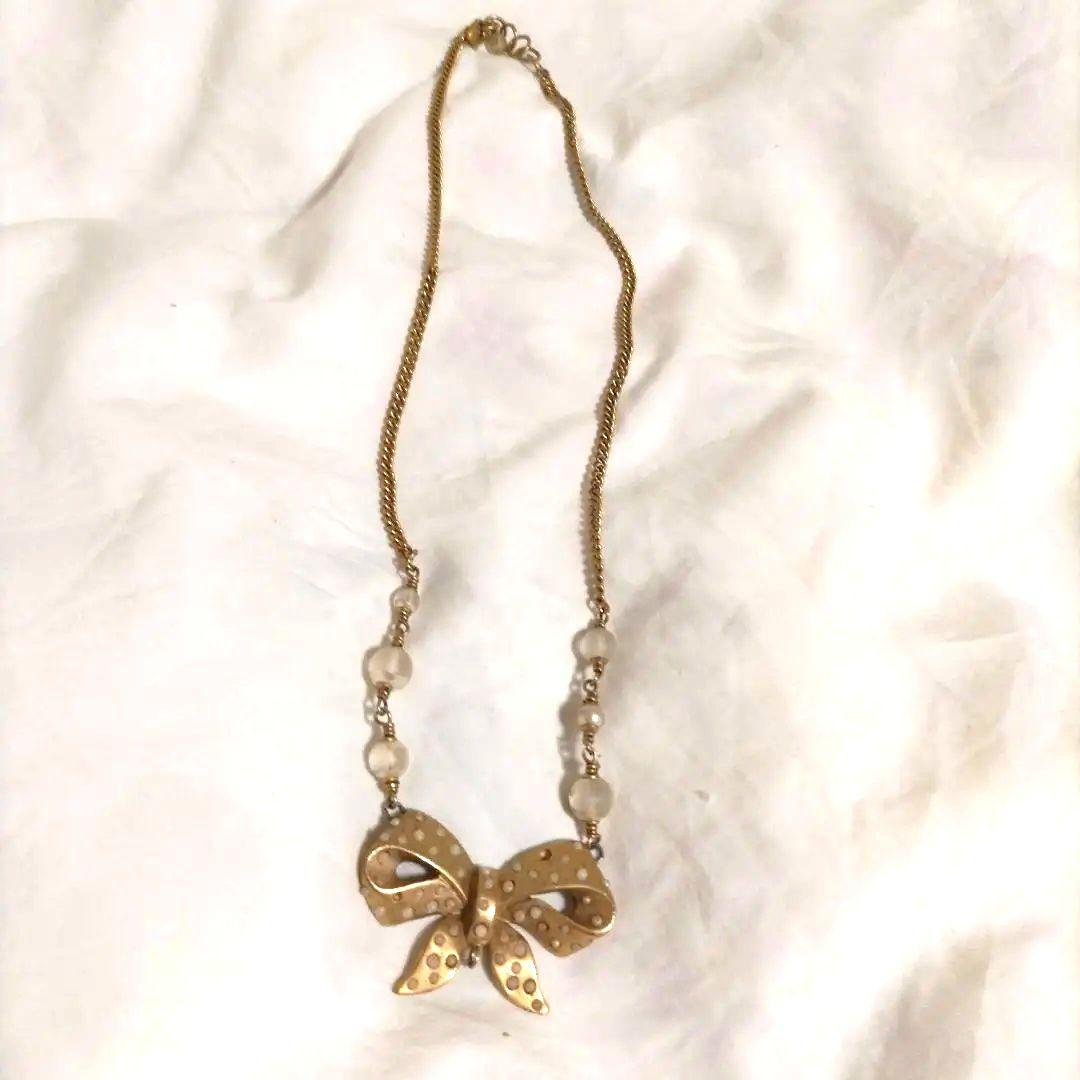 CHANEL（シャネル）のリボンモチーフネックレス