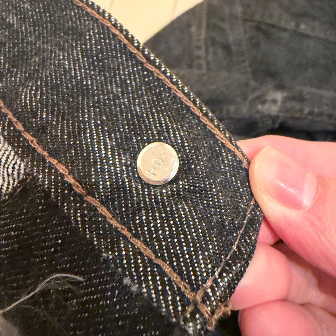 Levi's オレンジタブ デニムジャケット 先染めブラック