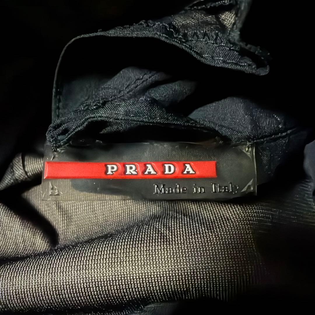 PRADA ブラック ナイロンジャケット