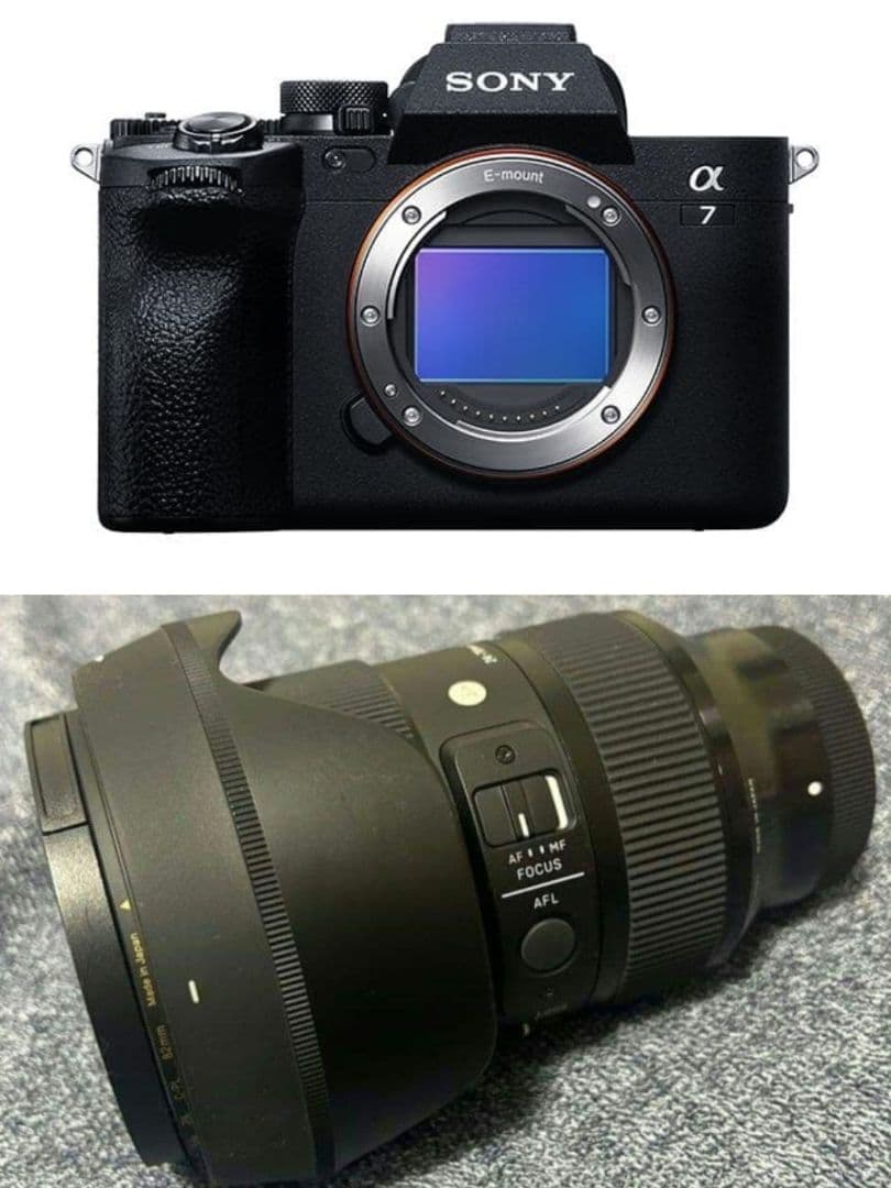 α7 IV SONY フルサイズ SIGMA 24-70mm F2.8 セット