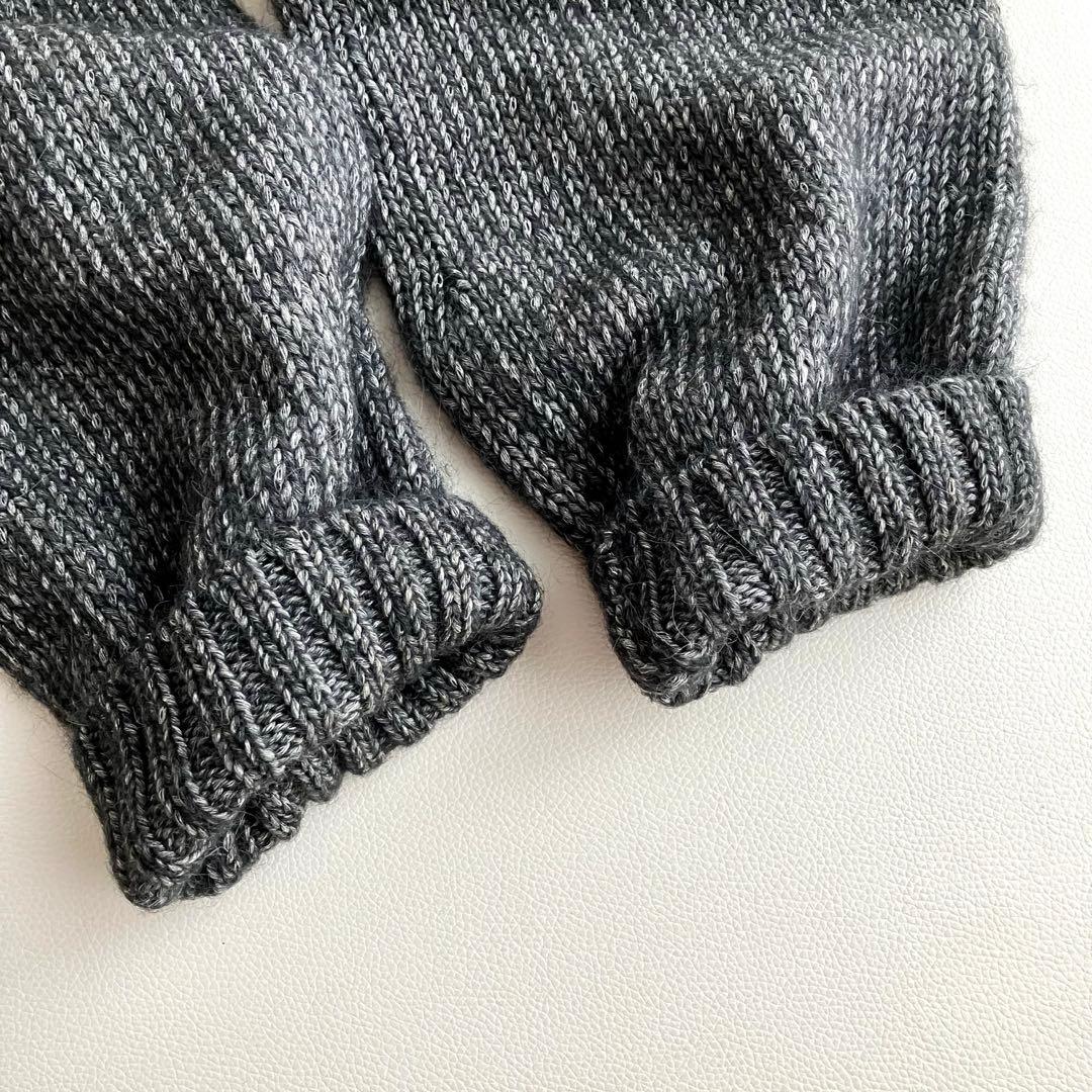 【新品タグ付き】Cloth&Cross ロングニットカーディガン　アルパカ