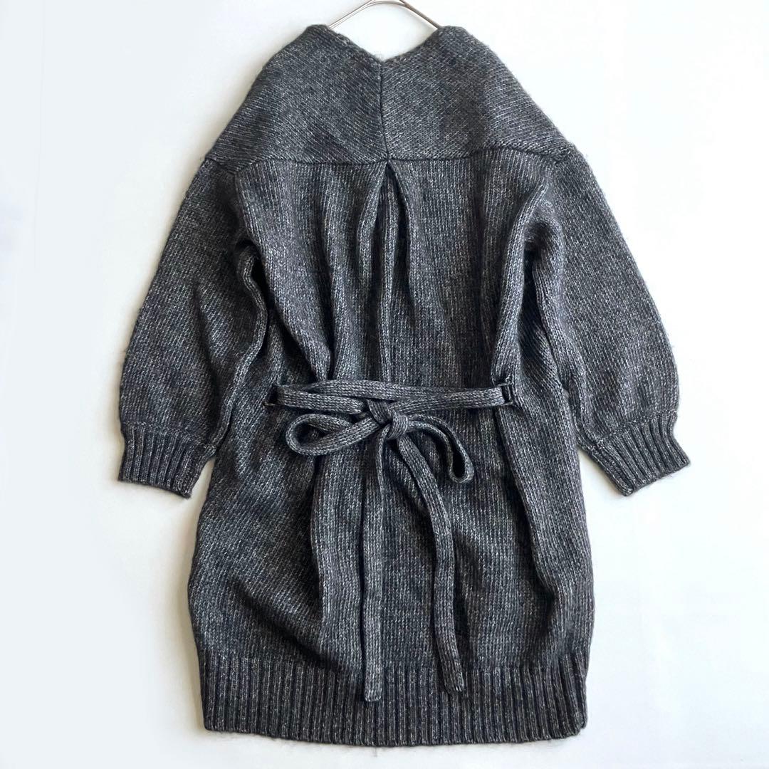 【新品タグ付き】Cloth&Cross ロングニットカーディガン　アルパカ