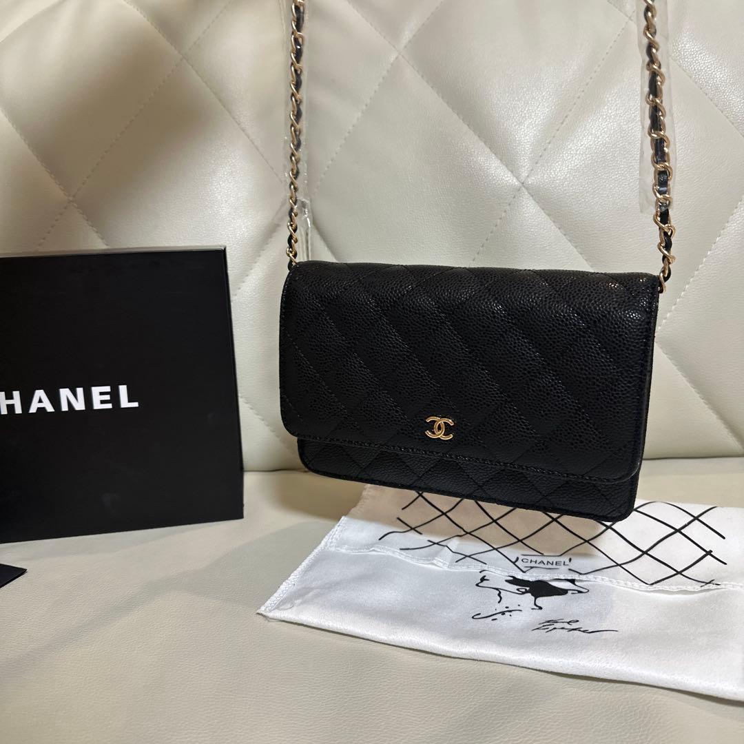 CHANEL ブラック　ショルダーバッグ　新品未使用　ノベルティ　24時間以内配