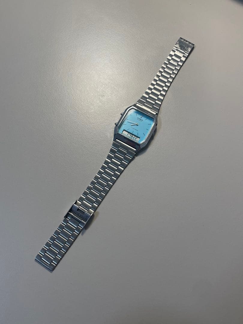 CASIO AQ-230A-2A2MQYJF ティファニー　ブルー