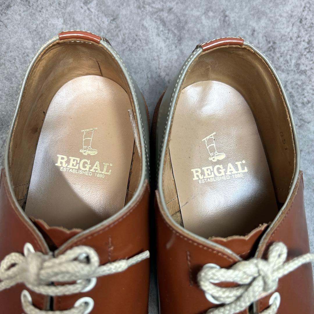 レア【REGAL】サドルシューズ/2051/バイカラー/革靴/オックスフォード◎