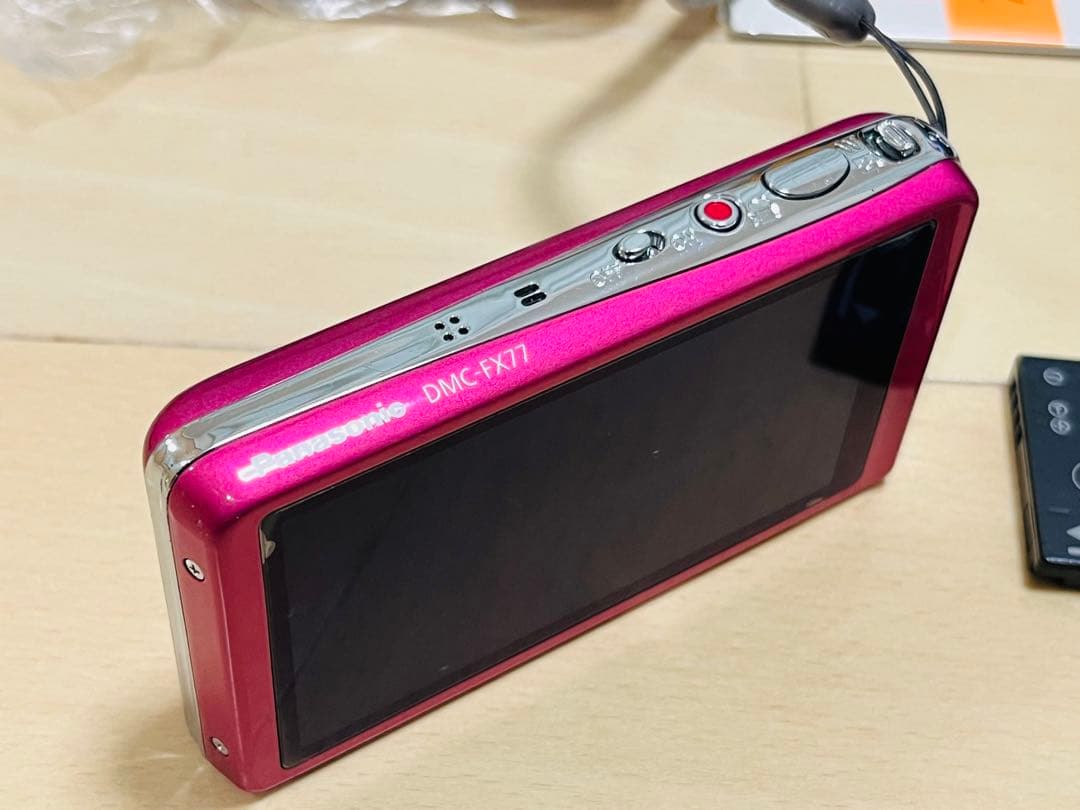 Panasonic LUMIX DMC-FX77 ピンク デジカメ