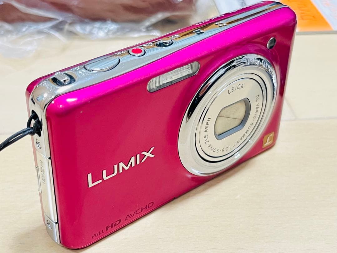 Panasonic LUMIX DMC-FX77 ピンク デジカメ