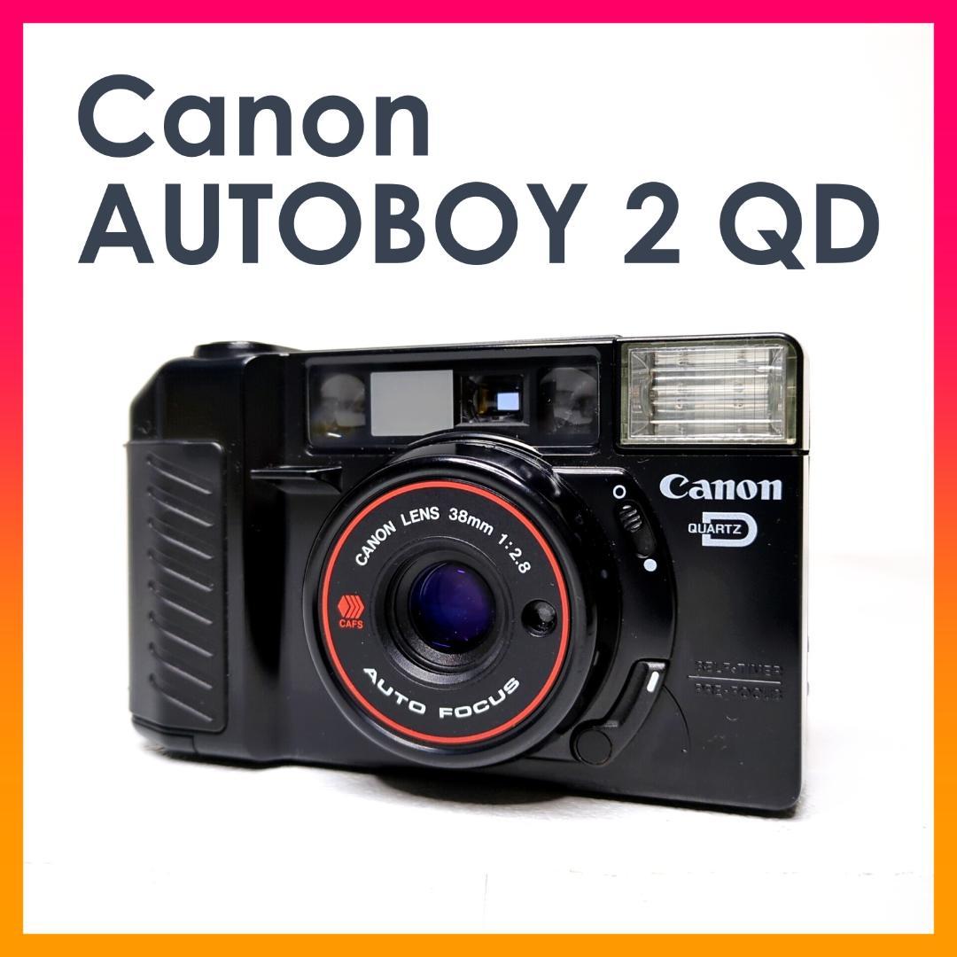 Canon AUTOBOY2 QD キャノン コンパクトフィルムカメラ 完動品