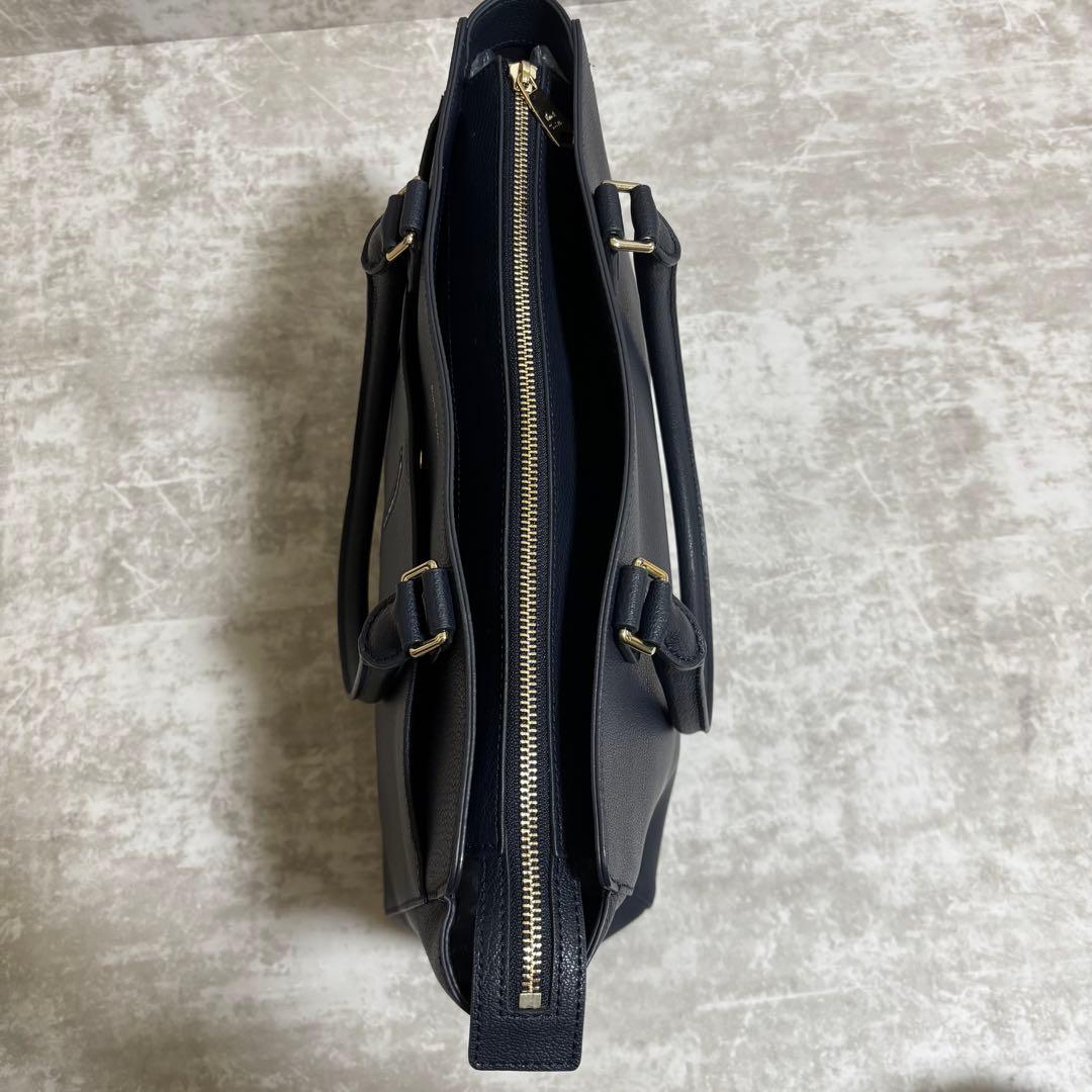 H189 極美品✨ポールスミス　トートバッグ　インセットクロスオーバーストライプ