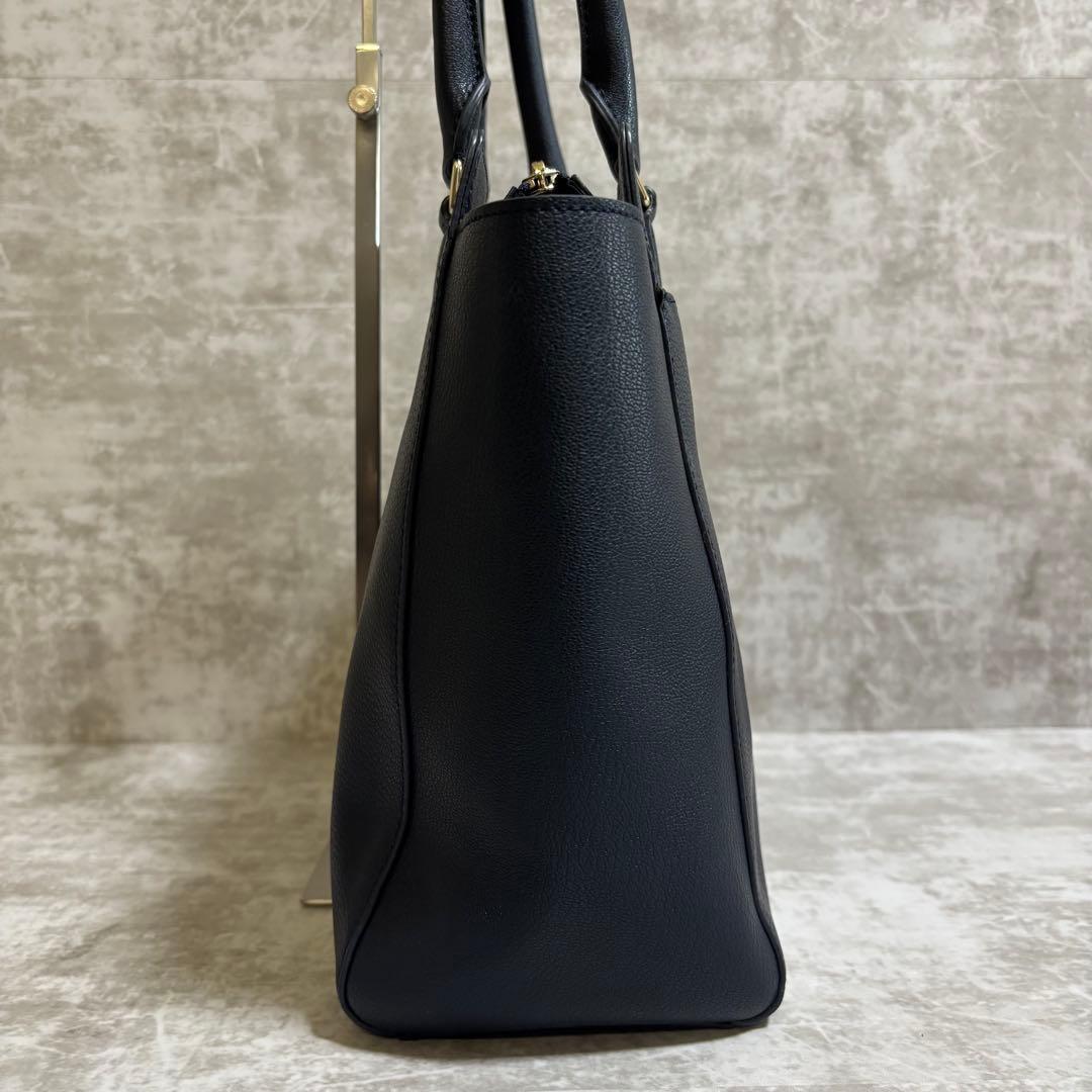 H189 極美品✨ポールスミス　トートバッグ　インセットクロスオーバーストライプ