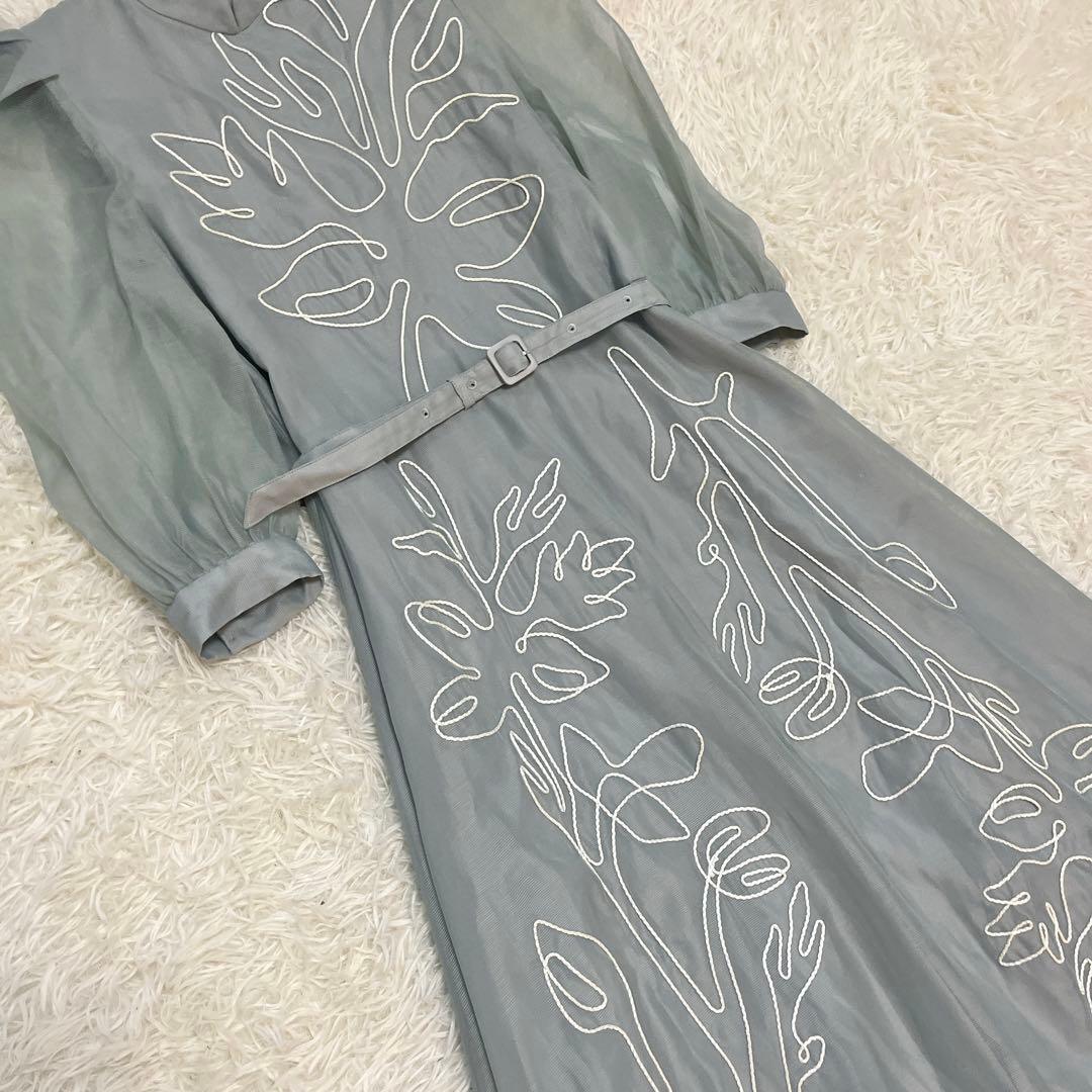 美品♡Ameri Medi Forest Embroidery Dress