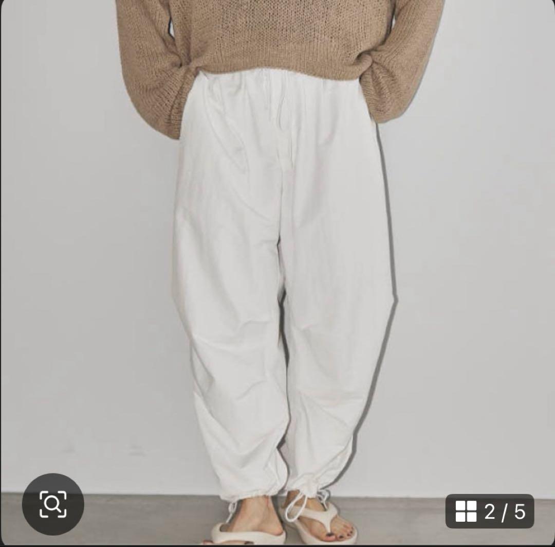 トゥデイフル　ボーイフレンドナイロンパンツ