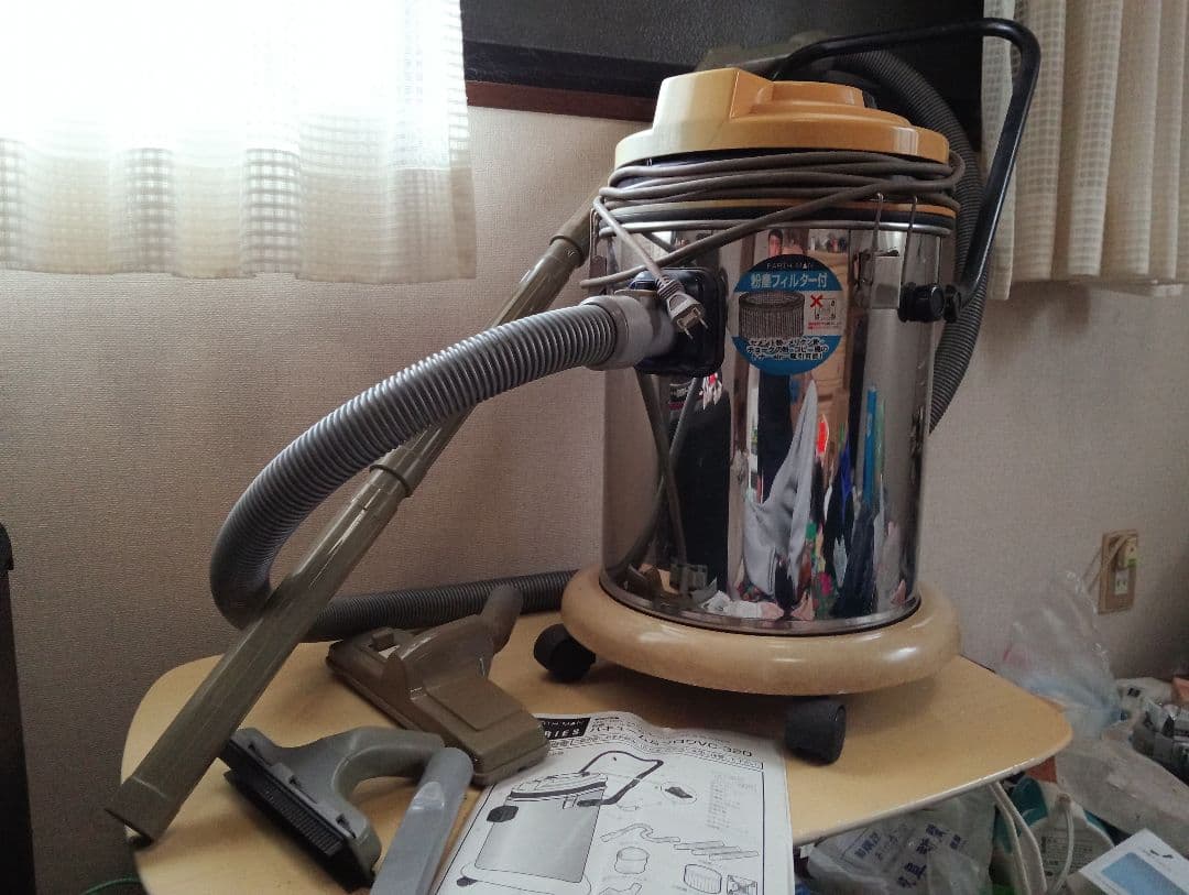 EARTHMAN 粉塵フィルター付き乾湿両用バキューム&ブロア　VC-320