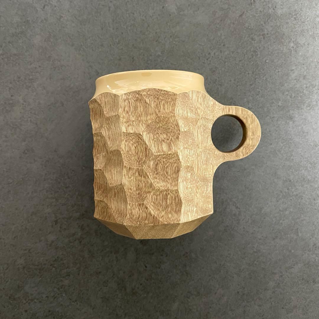 a*i様 超希少　ジンカップウルシハイブリッド　白漆　BLUE BOTTLE C