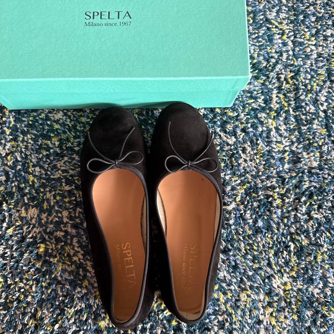 スペルタ　OLGA Camoscio Black 37