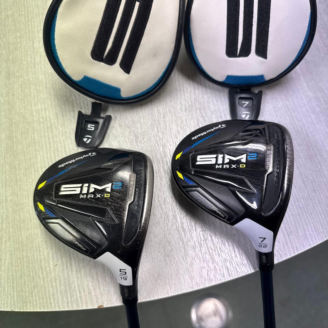 ラッキー様 TaylorMade SIM2 MAX-D フェアウェイウッド 7番