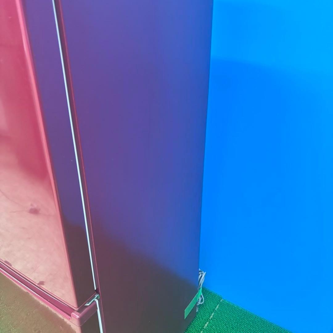 620 AQUA レッドカラー　冷蔵庫　100L以上　168L 小型　一人暮らし