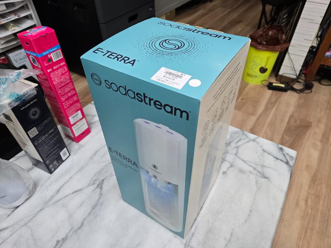 ソーダストリーム E-TERRA（E-テラ） 電動モデル 炭酸水メーカー 未使用