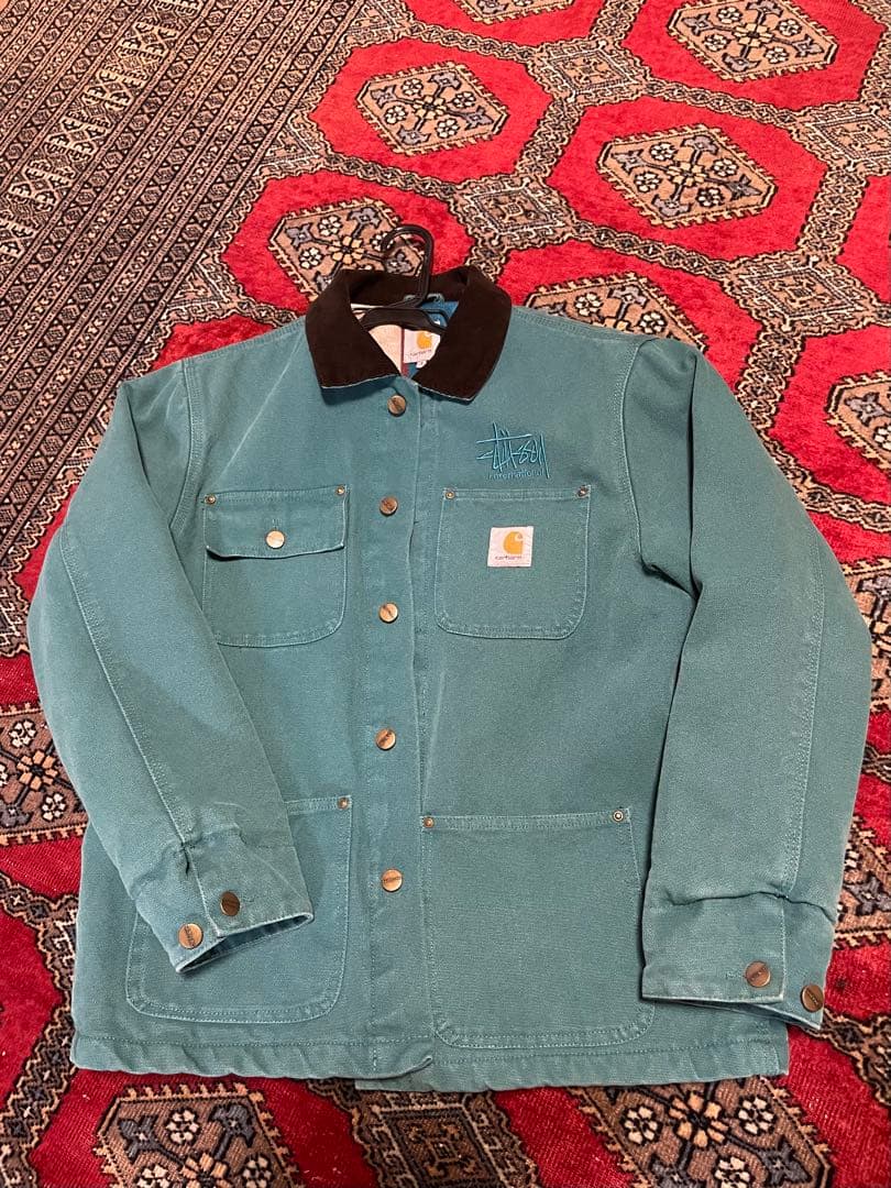 【希少】Carhartt×stussy コラボ チョアコート カーハートWIP
