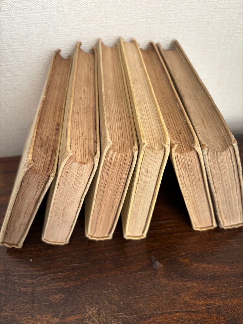 フランスアンティーク ネルソン洋書古書　6冊セット