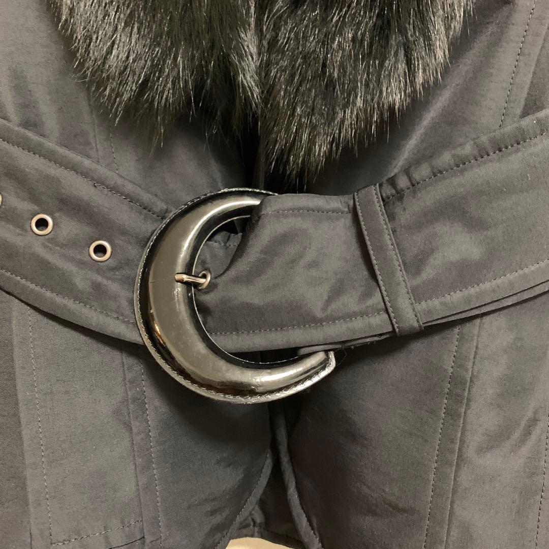 【極美品】ノーベスパジオ　ブルーフォックス付ジャケット 38 Mサイズ相当