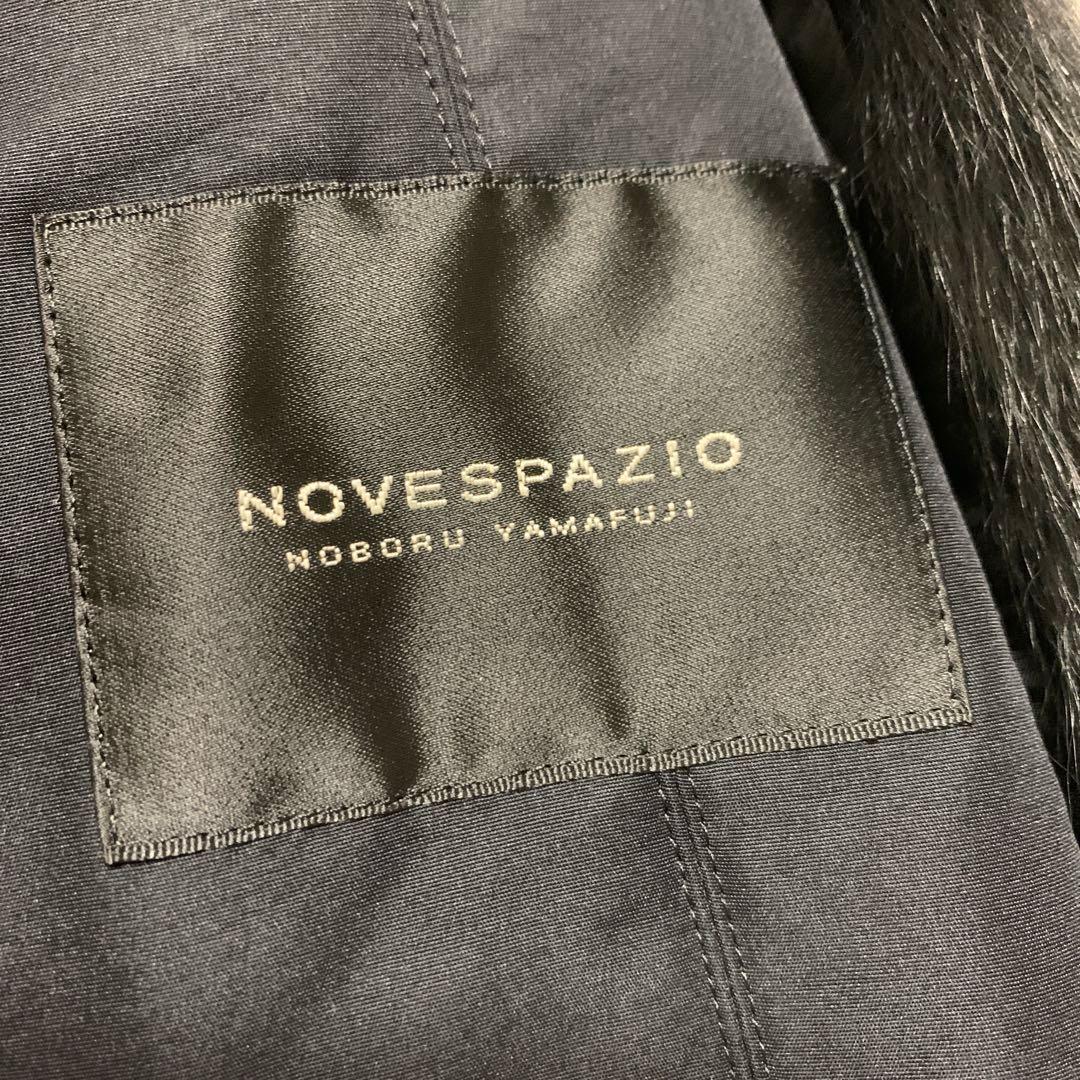 【極美品】ノーベスパジオ　ブルーフォックス付ジャケット 38 Mサイズ相当