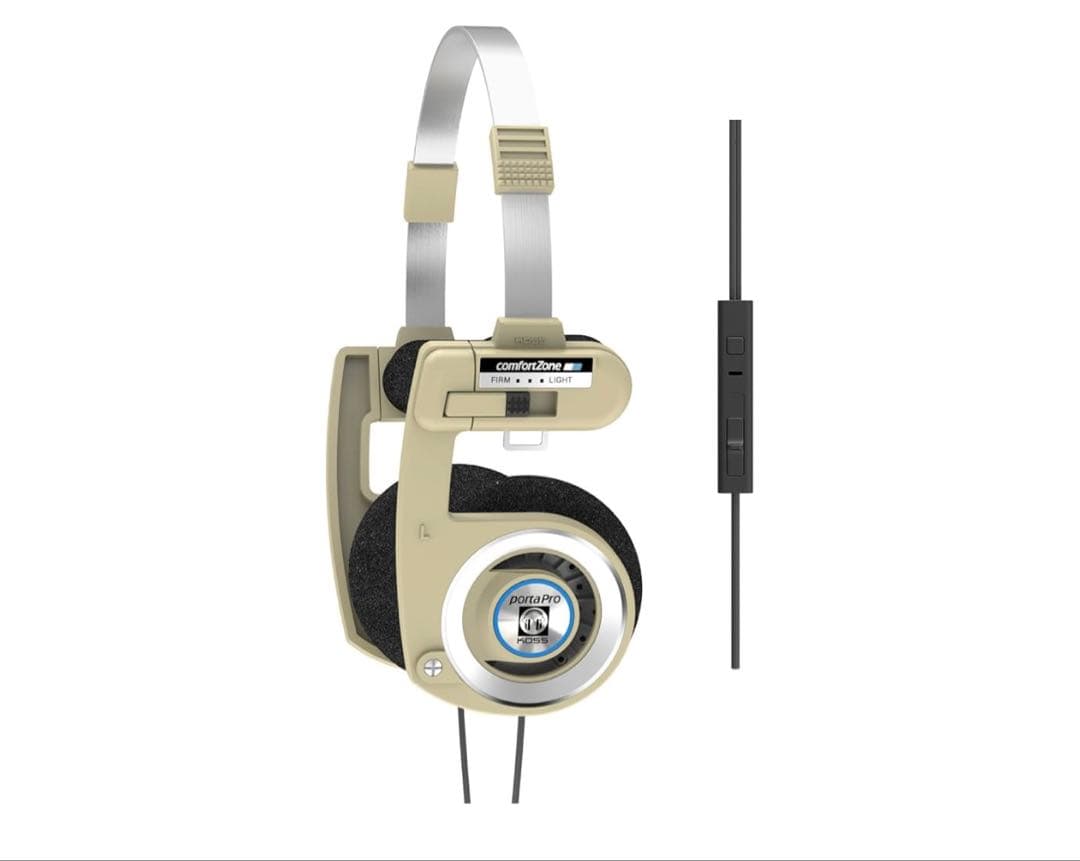 KOSS Porta Pro ヘッドフォン ベージュ