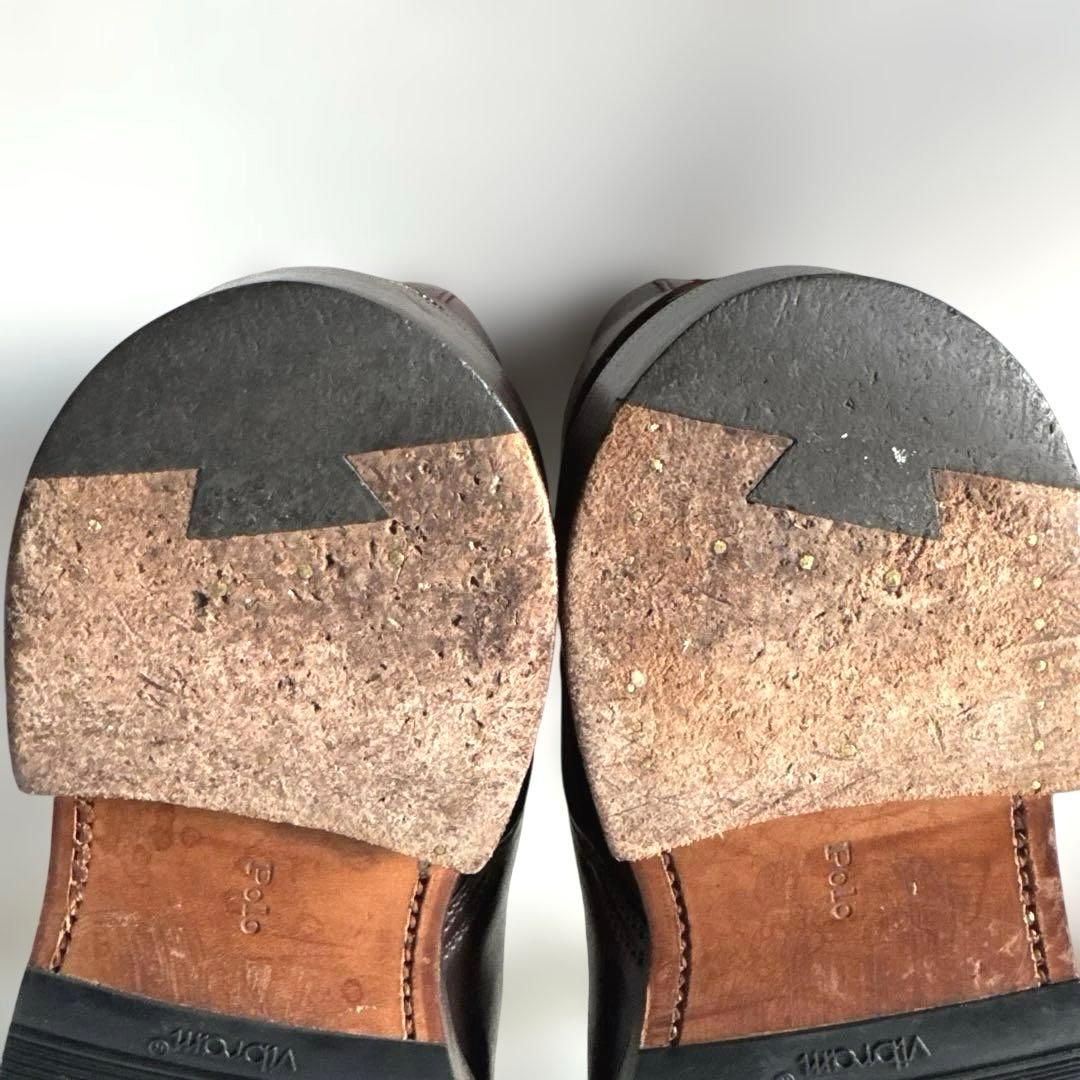 ポロラルフローレン　ジョッパーブーツ　コードバン　イギリス製　UK8E