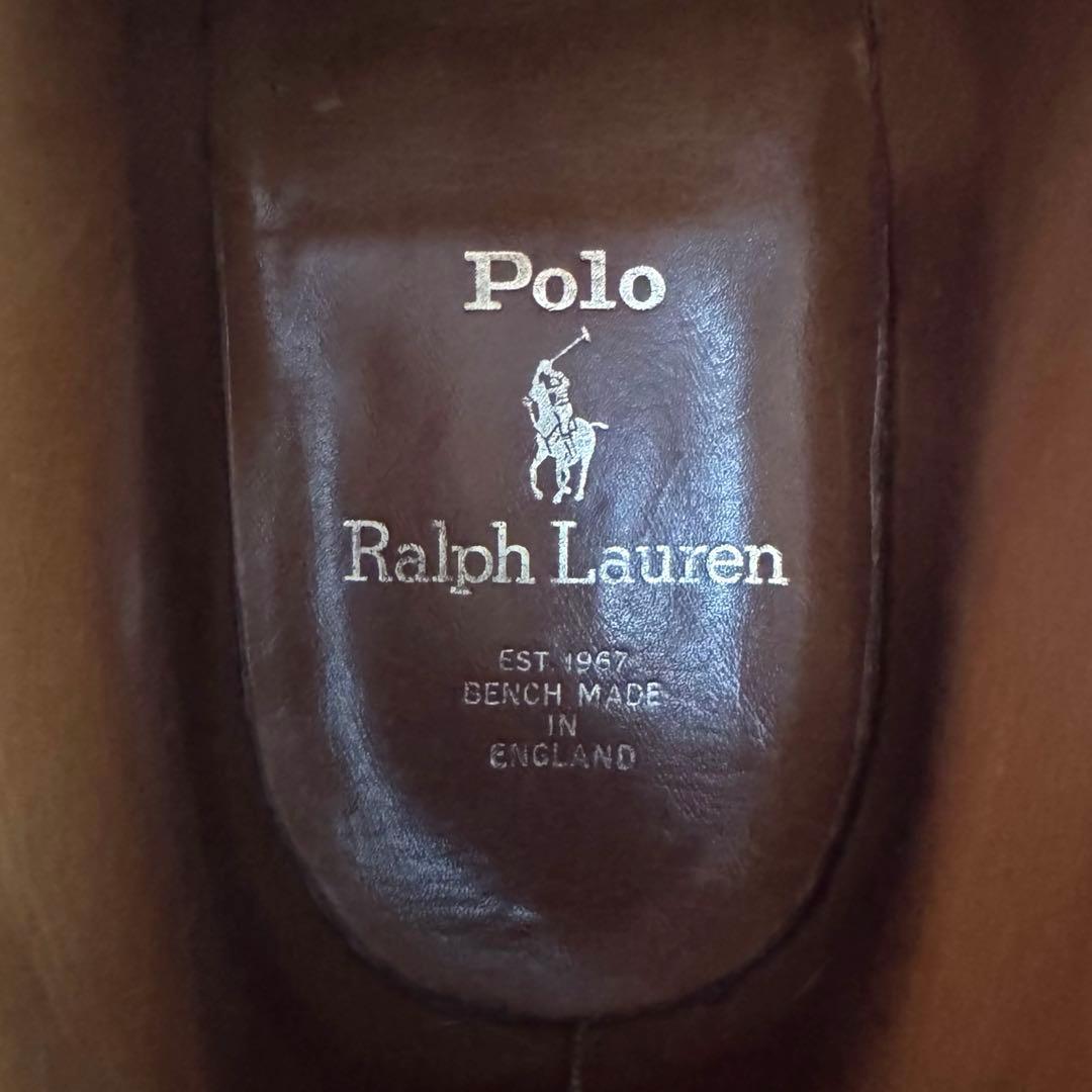 ポロラルフローレン　ジョッパーブーツ　コードバン　イギリス製　UK8E