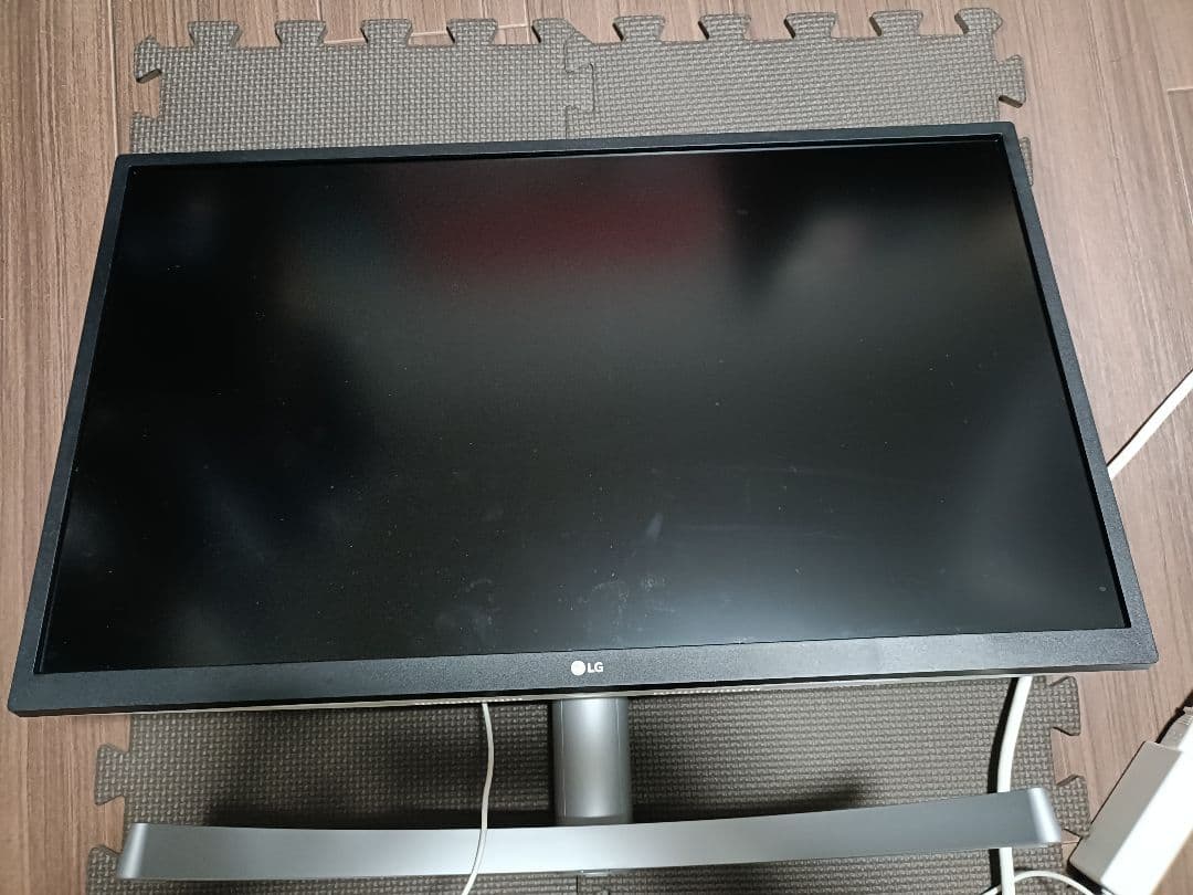 【箱説付き】LG ディスプレイ 27インチ モニター 4K 27UL500-W